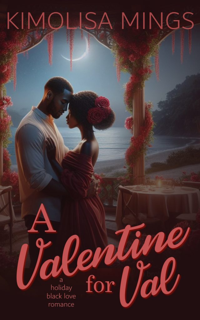 Cover art of A Valentine for Val, a short Caribbean Valentine romance by Kimolisa Mings